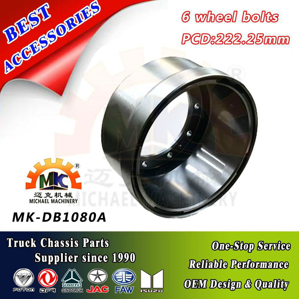 Light Weight Truck Brake Drum 4