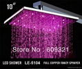 LED rain shower,LED shower head.led