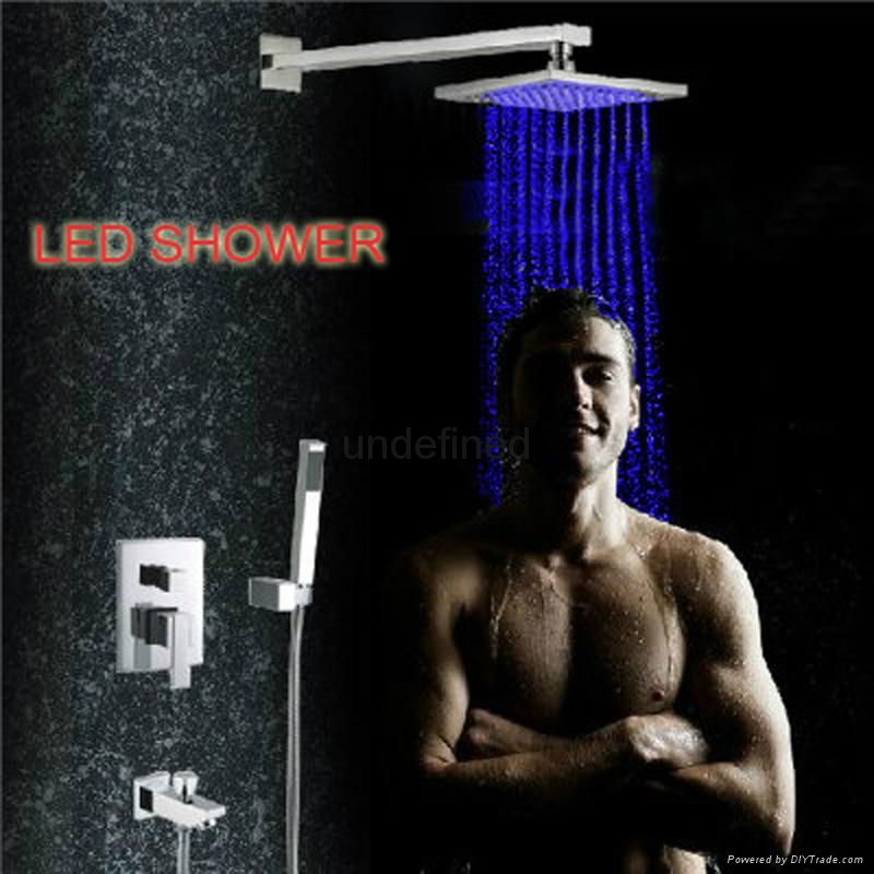 LED mixer Shower Head Mixer Bathroom Shower,Shower Set 