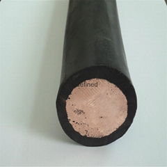 copper conductor rubber insulation battery cable 