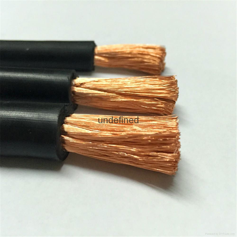 copper conductor rubber insulation battery cable  3