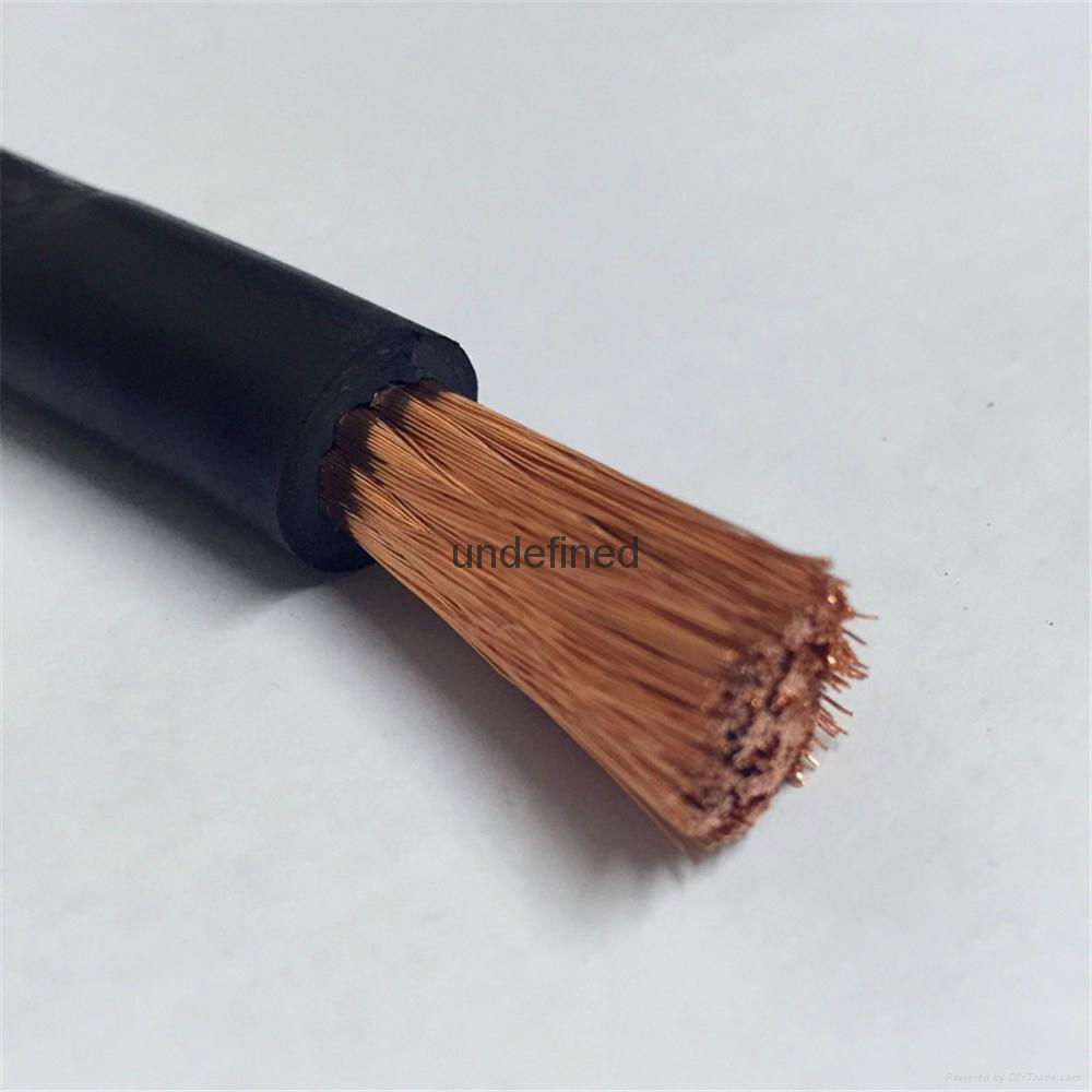 copper conductor rubber insulation battery cable  5