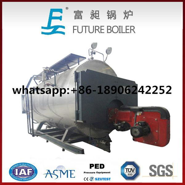 High Quality  Horizontal Oil (Gas) Fired Steam Boiler for Industrial 2