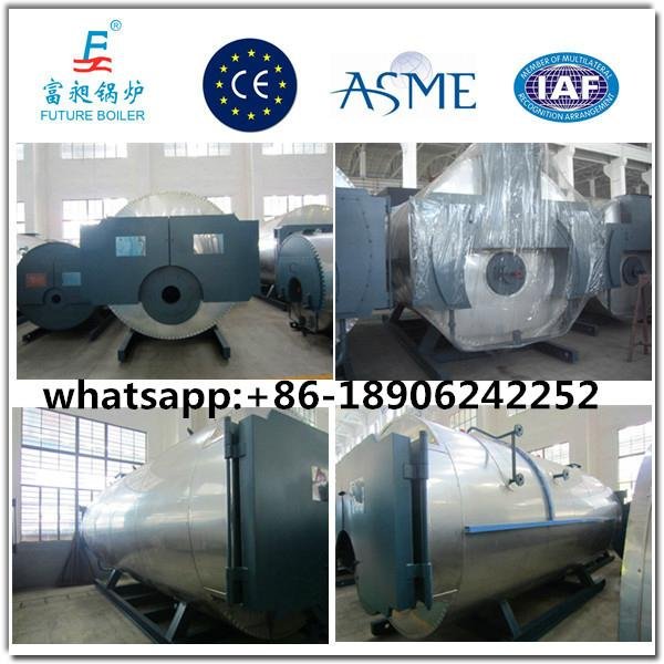 High Quality  Horizontal Oil (Gas) Fired Steam Boiler for Industrial 3