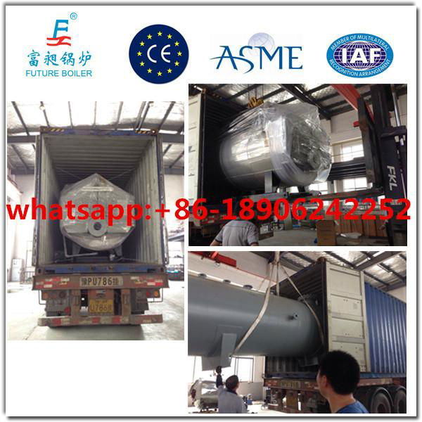 High Quality  Horizontal Oil (Gas) Fired Steam Boiler for Industrial 4