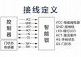 防盗门智能远程门锁。物联网智能远程蓝牙指纹密码门锁 5