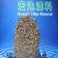 Walnut shell filter material