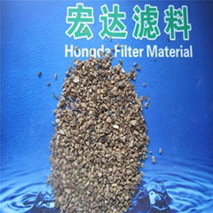 Walnut shell filter material