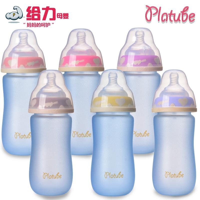 廠家直銷新生儿感溫玻璃奶瓶