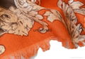 ladies high quality winter warm print woolen scarf 5