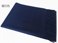 70*180cm big size best quality solid color cashmere pashmina shawls 3