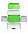 34-Quart/32L Locking Storage Box with Lid Combination Multifunctional Under-bed  5