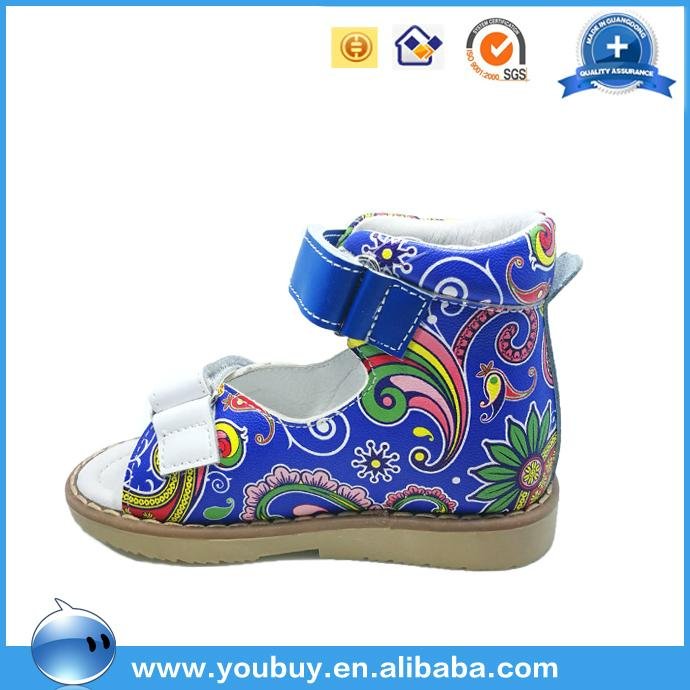 Turkey kids shoes high quality kids leather shoes children orthopedic shoes  2
