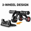 exercise double ab roller slider ab wheel 1