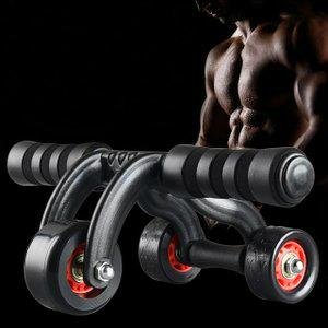 exercise double ab roller slider ab wheel 3