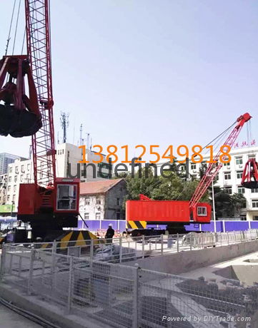Produce custom site subway construction special hydraulic tyre crane 2