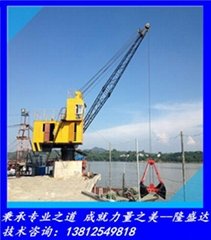 Production of custom fixed, mobile terminal crane