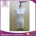 Display female fabric mannequin