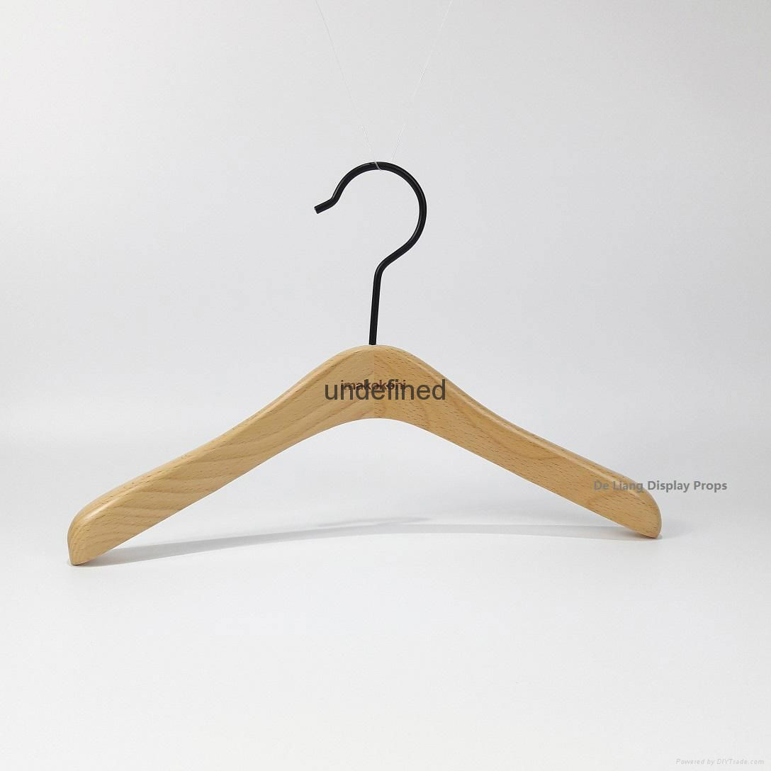 Wooden hanger beech wood high quality