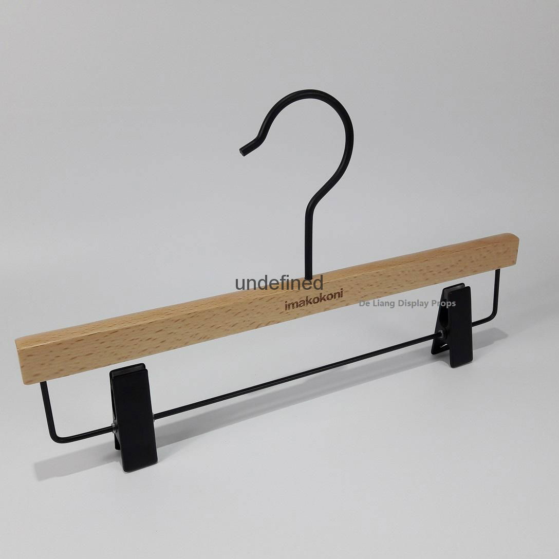 Wooden hanger beech wood high quality 2