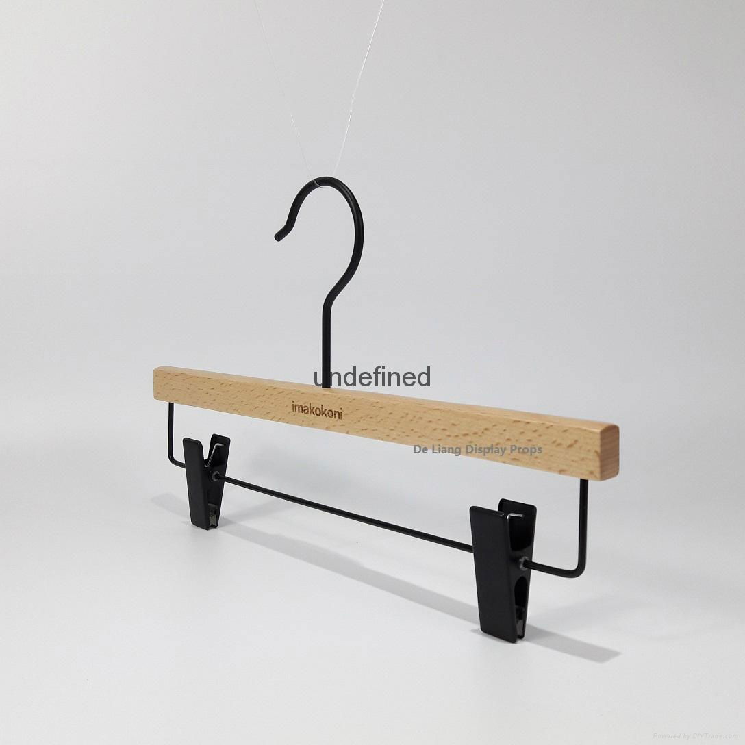 Wooden hanger beech wood high quality 3