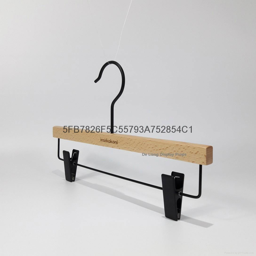 Wooden hanger beech wood high quality 4