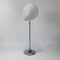 fabric mannequin head display white fabric head 