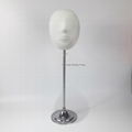 fabric mannequin head display white fabric head  3