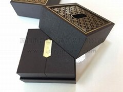  古風金屬鏤空古法金首飾盒古法金珠寶盒