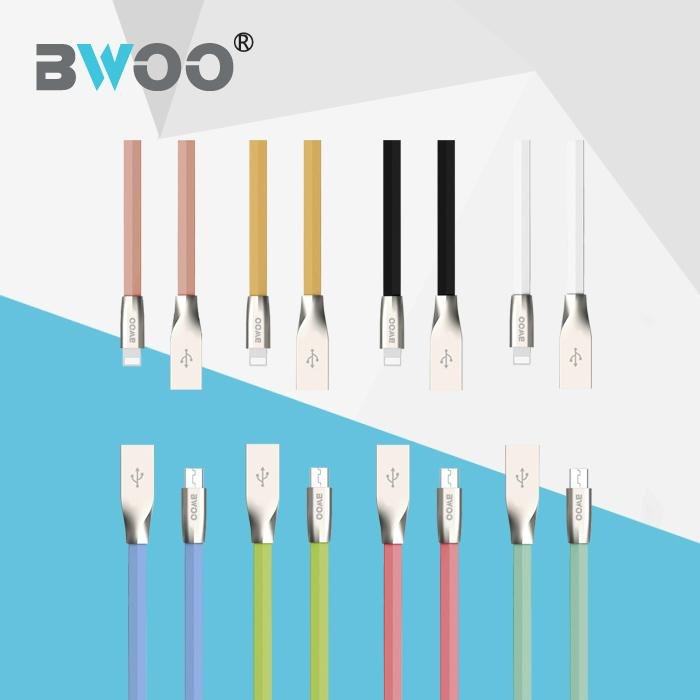 Fast Charging Micro Mobile Phone USB Data Cable for Android