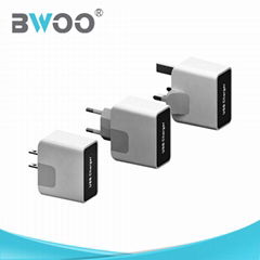 BWOO Wholesale High Quality Dual USB Travel Charger