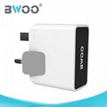 BWOO Wholesale High Quality Dual USB Travel Charger 5