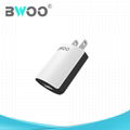 BWOO Single USB Power Adapter Charger for Smart Phone 1