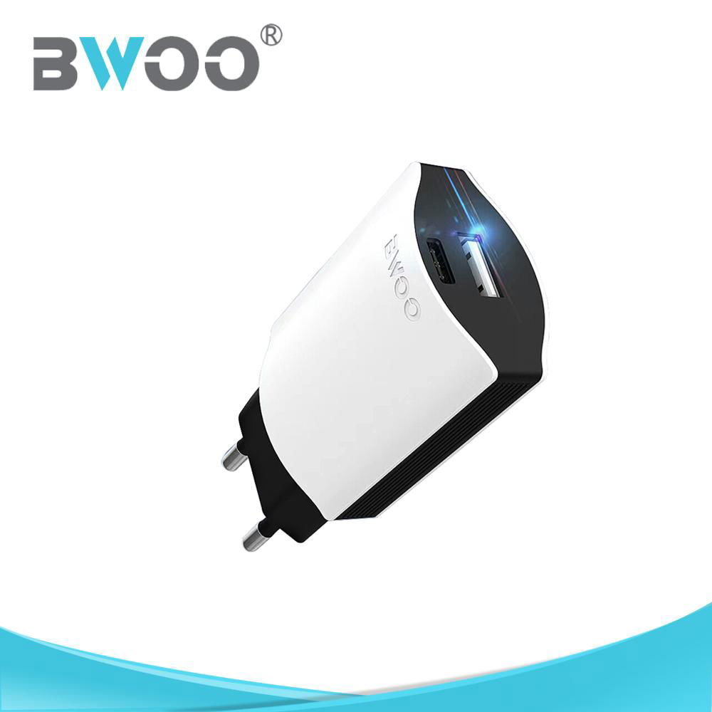 BWOO Single USB Power Adapter Charger for Smart Phone 3
