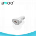 BWOO Power Supply Dual USB Car Charger  2