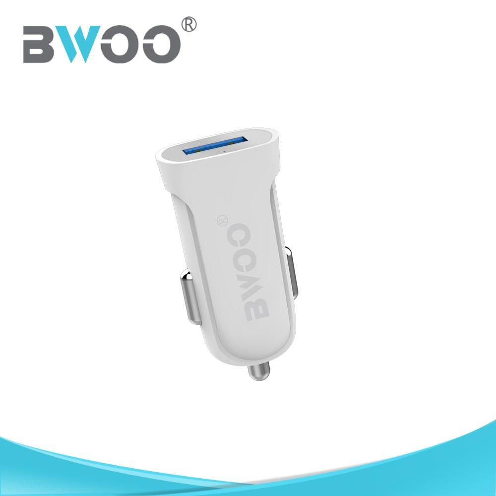 BWOO USB High Quality Car Charger for Mobile Phone