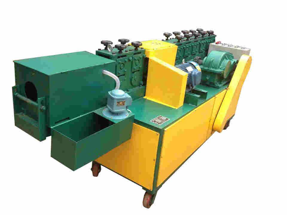 Hyperbolic steel tube straightening machine