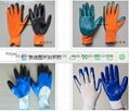 Polyester gloves Nitrile coated gloves