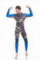 Hot Sale Neoprene Camouflage Sportswear Wetsuit with Rubber Knee Pad 3