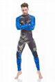 Hot Sale Neoprene Camouflage Sportswear Wetsuit with Rubber Knee Pad 4