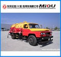 Dongfeng 4x2 6CBM sewage suction truck CLW5110GXWT4 2