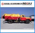 Dongfeng 4x2 6CBM sewage suction truck CLW5110GXWT4 4