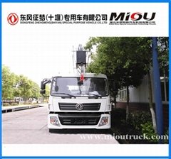 dongfeng 145 4x2  folding type Aerial Working Platform with operational height 2