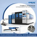 LF3015G Seal Exchange Platform Fiber Cutting Machine