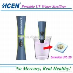 Outdoor uv c led water purifier portable uv water sterilizer