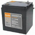 rechargeable sealed lead acid deep cycle battery 6v 100AH DC6-100 1