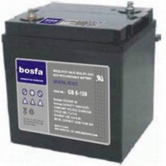 sealed lead acid battery 6v 100ah GB6-100 for UPS system    