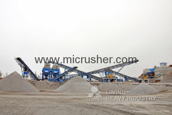 When producing 300 tons of sand production line