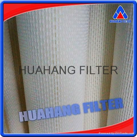 High Quality Microporous folded water filter element with Deep folded PP water f 3