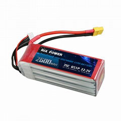 Rix Power 2600mah 35c 6s